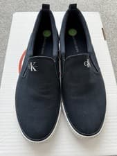 Image of Calvin Klein Jeans Dolly Slip On Canvas Navy Size uK 7 Unisex