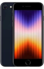 Image of NEW Apple iPhone SE 3rd Gen 2022 64GB 5G Midnight Unlocked SmartPhone pristine