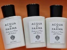 Image of New 3 x 75ml Acqua Di Parma Colonia Body Lotion 225ml Not 200ml