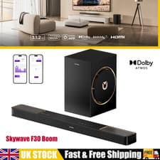 Image of ULTIMEA 3.1.2CH Dolby Atmos Soundbar w/ Subwoofer Surround Sound System for TV