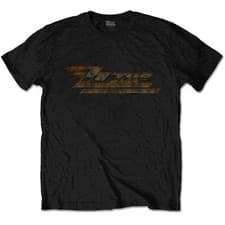 Image of ZZ Top Men's T-Shirt Twin Zees Vintage Black (XXL)