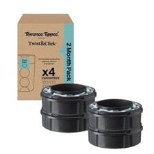 Image of Twist and Click Advanced Nappy Bin Original Refill Cassettes Exclusive Pack of 4