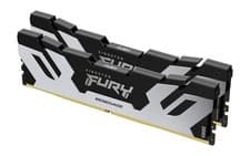 Image of Kingston Technology FURY 32GB 6400MT/s DDR5 CL32 DIMM (Kit of 2) Renegade Silver