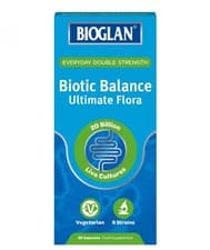 Image of Bioglan Biotic Balance Ultimate Flora Double Strength Probiotic  30 Capsules