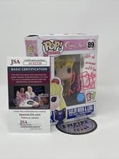 Image of Sailor Moon w/ Luna #89 SIGNED BY LINDA BALLANTYNE Funko Pop! FREE HARDSTACK