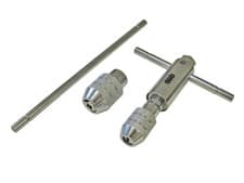 Image of Faithfull FAITWRM4M10S Tap Wrench Ratchet Set M4 - M10 |