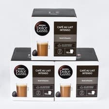 Image of Nescafe Dolce gusto coffee pods Cafe Au lait Intenso 3 X 16 Coffee Capsules