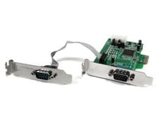Image of StarTech.com 2 Port PCI Low Profile RS232 Serial Adapter Card with 16550 UART