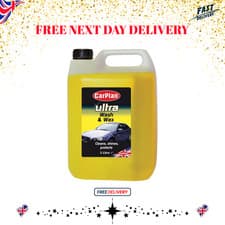 Image of CarPlan Ultra Wax & Wash Car Shampoo, 5 L (Packaging may vary)