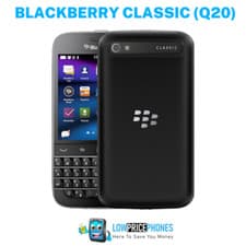 Image of Blackberry Classic Q20 16GB Black QWERTY Smartphone UK/EU Spec PristineCondition