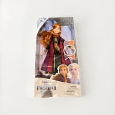 Image of Disney Store Frozen 2.Disney Anna Singing Doll Frozen II 11'' Multicolored