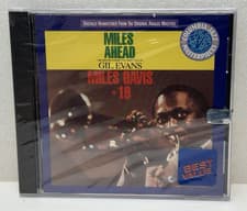 Image of Miles Davis + 19 , Gil Evans Miles Ahead CD 1993 Remastered Columbia 53225