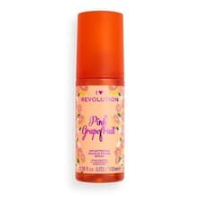 Image of NWT I Heart Revolution Pink Grapefruit Brightening Fixing Spray 1