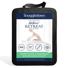 Image of Snuggledown Hungarian Goose Down Combi Duvet 13.5 Tog (9.0 + 4.5 Tog) Single
