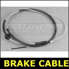 Image of Brake Cable Left Right Fits RENAULT SCENIC III 1.2 1.4 1.5 1.6 1.9 2.0 6EAB