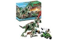 Image of Playmobil Dinos Explorer With Quad And Dinosaurs 71183 T-Rex Tyrannosaurus