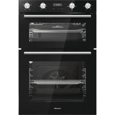 Image of Hisense BID95211BGUK Built In 60cm Electric Double Oven Black A/A