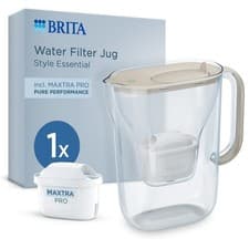 Image of BRITA Water Filter Jug Style Essential 2.4L Sand 1x MAXTRA PRO Pure Performance