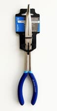 Image of BENT NOSE PLIERS 45 DEGREE 11" CRV SOFT GRIP HANDLES - TOOLZONE KDPPL133