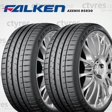 Image of 2X New 225 45 19 Falken Azenis RS820 96Y XL High Performance (2 Tyres)