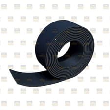 Image of 3mm Fine Ribbed Rubber Matting Roll Fluted Anti Slip - Various Widths & Lengths