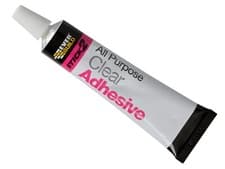 Image of Everbuild EVBS2CLEAR Stick 2 All Purpose Adhesive Tube