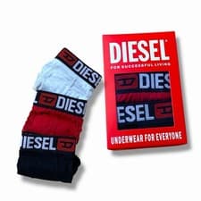 Image of Men’s Premium Exclusive Diesel Boxer Shorts Underwear Trunk Pack Of 3 Brand New