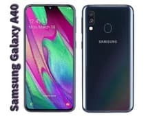 Image of Samsung Galaxy A40, 64GB, Unlocked, Pristine condition, BLACK