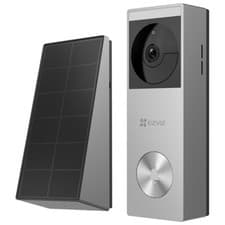 Image of EZVIZ HP3 Pro 2K Battery-Powered Video Doorbell with Solar Panel