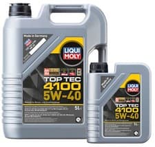 Image of 5w40 Fully Synthetic Engine Oil Liqui Moly Top Tec 4100 C3 9511 6 L