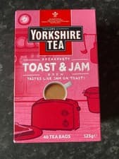 Image of Yorkshire Tea - Toast and Jam Tea - 40 Pack Box
