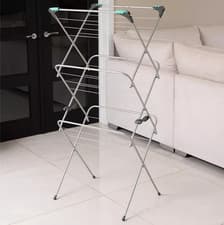 Image of Addis 3 Tier Clothe Airer 16m Steel Foldable Indoor & Outdoor Home Drying Airer