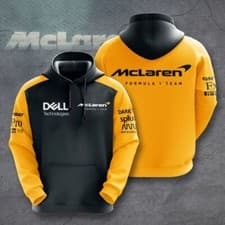 Image of F1 Mclaren Team Fan's Unisex Hoodie NEW
