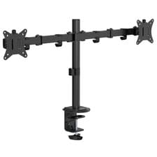 Image of Outshine Gaming Double Monitor Mount - Dual, Adjustable, Tilting, Fits 17"-32