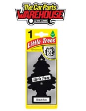 Image of Little Tree Air Freshener Black Ice Scent Fragrance Pack of 1