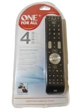 Image of One For All Universal Remote Control - Operates 4 devices URC7140