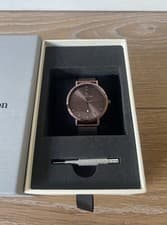 Image of Abbott Lyon Mocha Women’s Watch Like New Condition with Original Box