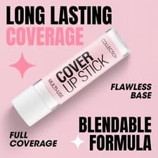 Image of COLLECTION COSMETICS CREAMY FULL COVERAGE COVER UP LIGHT CONCEALER STICK , LIGHT