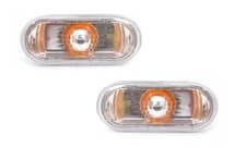 Image of FOR SEAT SKODA VW 2X SIDE INDICATOR REPEATER PAIR - 7K0949117 2K0949117B