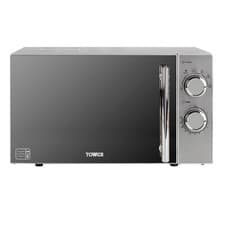 Image of Tower T24015S 800W 20L Microwave with 5 Power Levels and a 30 Minute Timer, S...