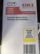 Image of Oki Yellow Image Drum 43870021