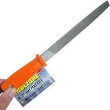 Image of 8" File. Engineers File 8" Long for Filing metal cross cut (2nd cut flat File)