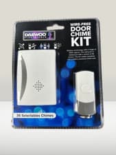 Image of SMART PORTABLE WIRELESS CORDLESS DOOR BELL CHIME 300M RANGE 36 CHIMES