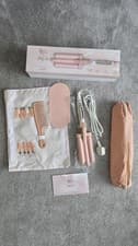 Image of Beauty Works Molly Mae Ceramic Curl Kit Pink The Waver Triple Barrel New