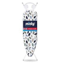 Image of Minky Ironing Board Expert, Large Ironing Board, 122 x 38 cm Iron Board, Angled