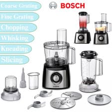 Image of Original Bosch Multitalent 3 Compact 800W MCM3501MGB Food Processor Blender UK