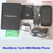 Image of 100% Genuine New BlackBerry Torch 9860 3G WiFi GPS 5MP 4GB Unlock Mobile Phone