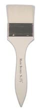 Image of 2.5" ONE STROKE WHITE SABLE ARTIST 6cm WASH BRUSH ACRYLIC & WATERCOLOUR PAINT