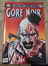 Image of Gore Noir Terrifier Art the Clown Tribute - Kickstarter Variant 'blood' - SIGNED