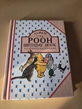 Image of Winnie The Pooh. Pooh Birthday Book. Hardback.